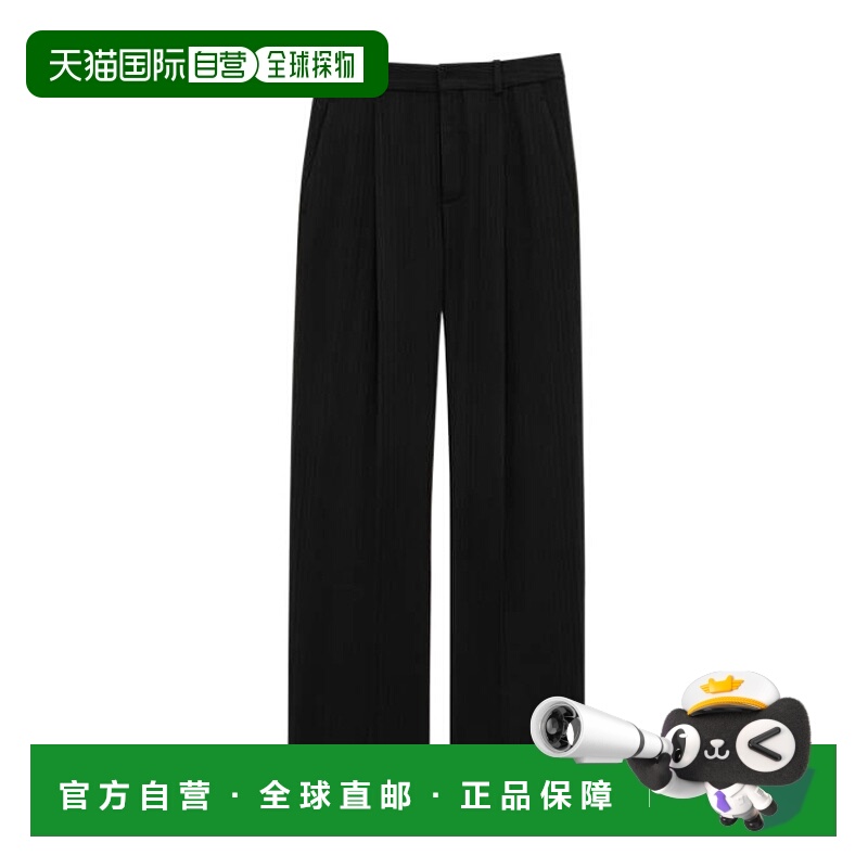 香港直邮Saint Laurent 腰带环长裤 796137Y1J32休闲裤