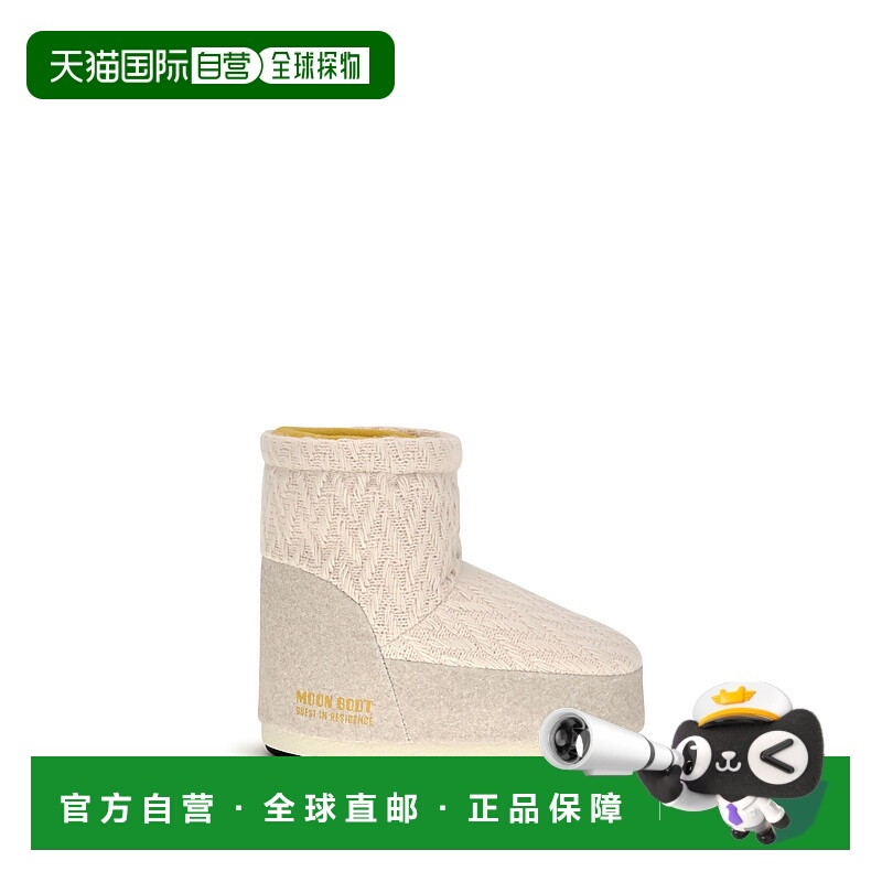 香港直邮moon boot 月亮靴 女士 Moon X Guest 符号羊毛靴子(Resi
