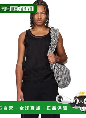 1h可退 香港直邮Simone Rocha 蒙娜 罗莎 男士 黑色 Organza Laye