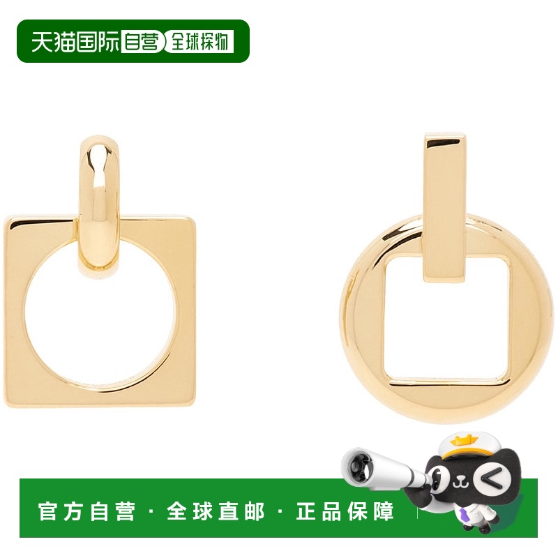 1h可退 香港直邮Jacquemus 女士 金色 Le Chouchou 系列 Les Pend