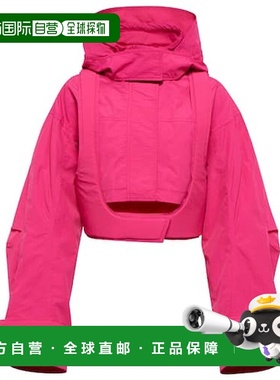1h可退 香港直邮Jacquemus 女士 La Fresa 风雪大衣短款蓬松夹克