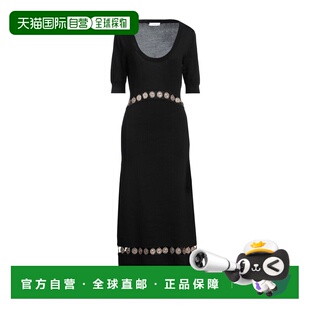 1h可退 香港直邮Rabanne 女士 紧身连衣裙 black黑色 舒适时尚