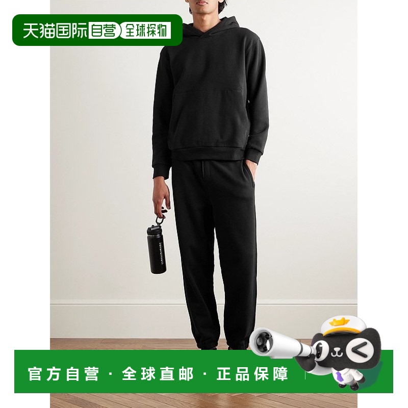 1h可退 香港直邮Lululemon 男士 Steady State 棉混纺针织连帽衫