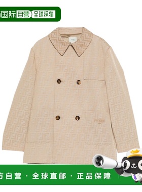 香港直邮Fendi 双排扣大衣 JFA223AQTK