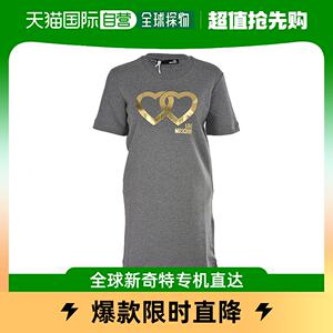 香港直邮Love MoschinoLOVE MOSCHINO女灰色女士连衣裙 W5A0211-