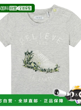 欧洲直邮IKKS  ECHIFFAISE 男童服装短袖T恤 XU10131-24