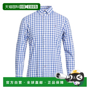 1h可退 香港直邮Tommy Hilfiger 汤米 希尔费格 男士 格纹衬衫