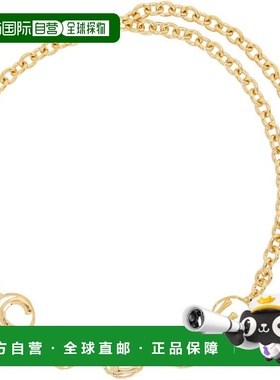 1h可退 香港直邮Chloe 蔻依 女士 金色 The Script Jewelry 腰带