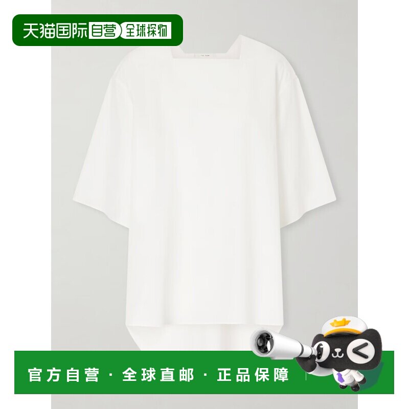1h可退 香港直邮THE ROW 女士T恤 10817W4280WHT SS2026 白色 白