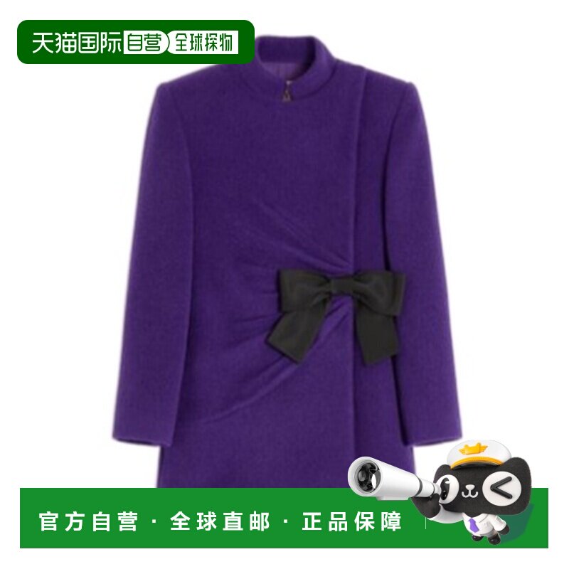 1h可退 香港直邮VALENTINO 女士外套 BCJ8059T1CJD CO 紫色 长袖
