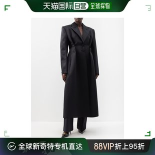 缎面大衣 pleated 女士Button 香港直邮Givenchy