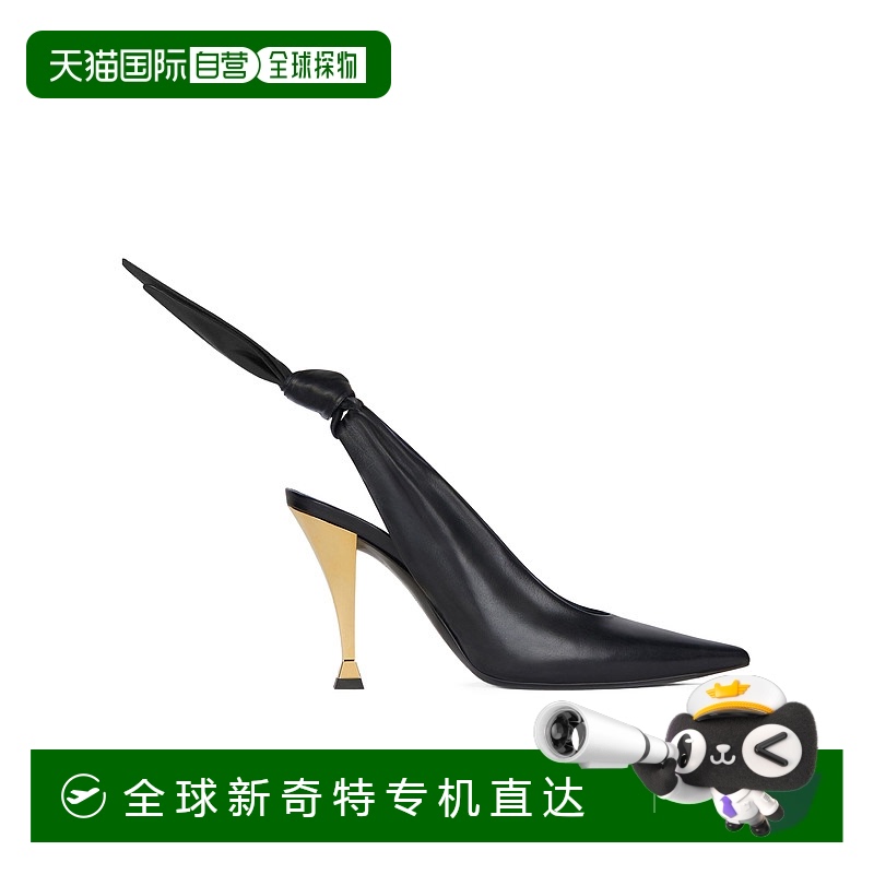 香港直邮Givenchy Beauw 露跟高跟凉鞋 BE403QE29Y纪梵希尖头牛皮