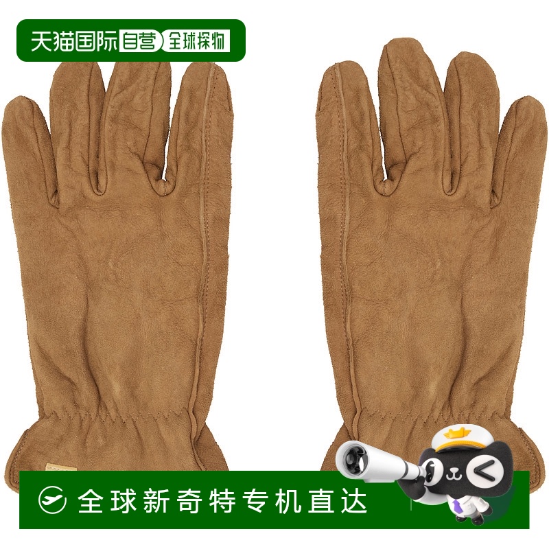 香港直邮Visvim 维斯维木 男士 黄褐色手套 0125103003005