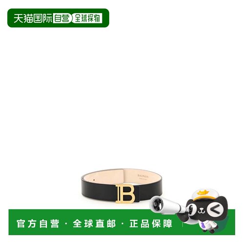 1h可退 香港直邮BALMAIN 女士腰带 YN1WJ002LVTL0PA AW2023 黑色