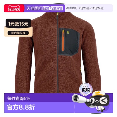 欧洲直邮KARPOS Polaire zippee Moiazza Retrò运动夹克外套