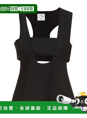 香港直邮Courreges 女士 上衣 black黑色 舒适时尚