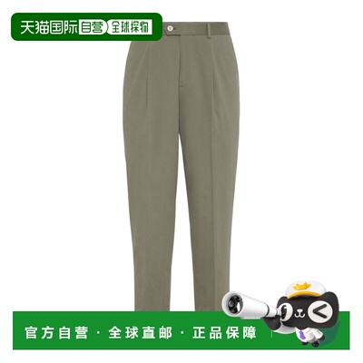 Brunello Cucinelli 腰带袢休闲裤 ML472L00H