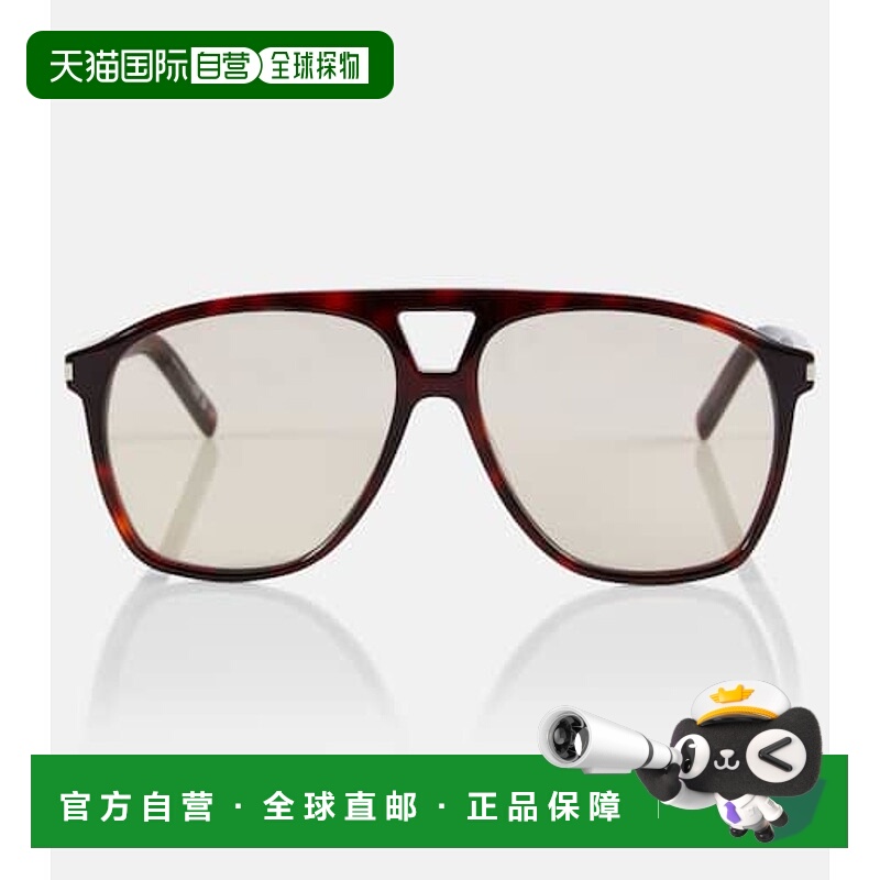 香港直邮Saint Laurent 圣罗兰 女士 SL 596 飞行员太阳眼镜 0011