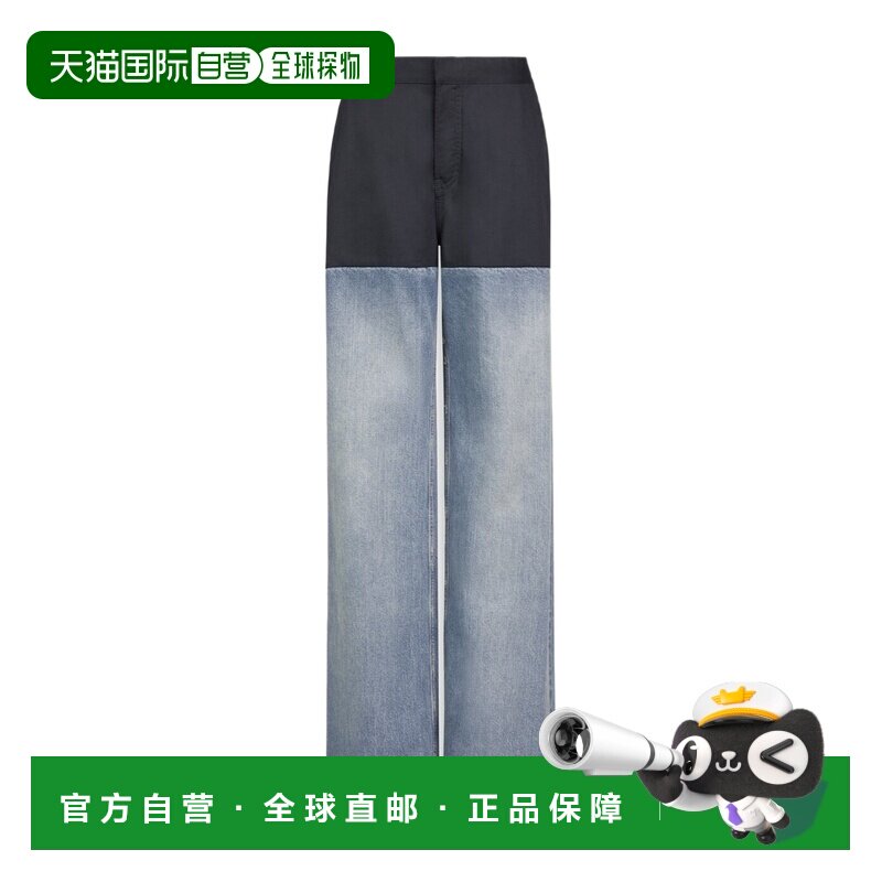 1h可退 Alaia 高腰牛仔裤 AA9P1320D026C图片