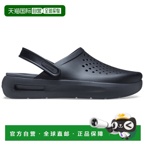 自营欧洲直邮Crocs卡骆驰 InMotion LiteRide™男女同款黑色树脂洞