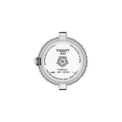 自营欧洲直邮TISSOT/天梭 BELLISSIMA系列 女士银色表盘石英机芯2