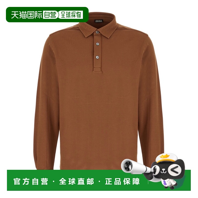 香港直邮Zegna 长袖Polo衫 G713UG392A2