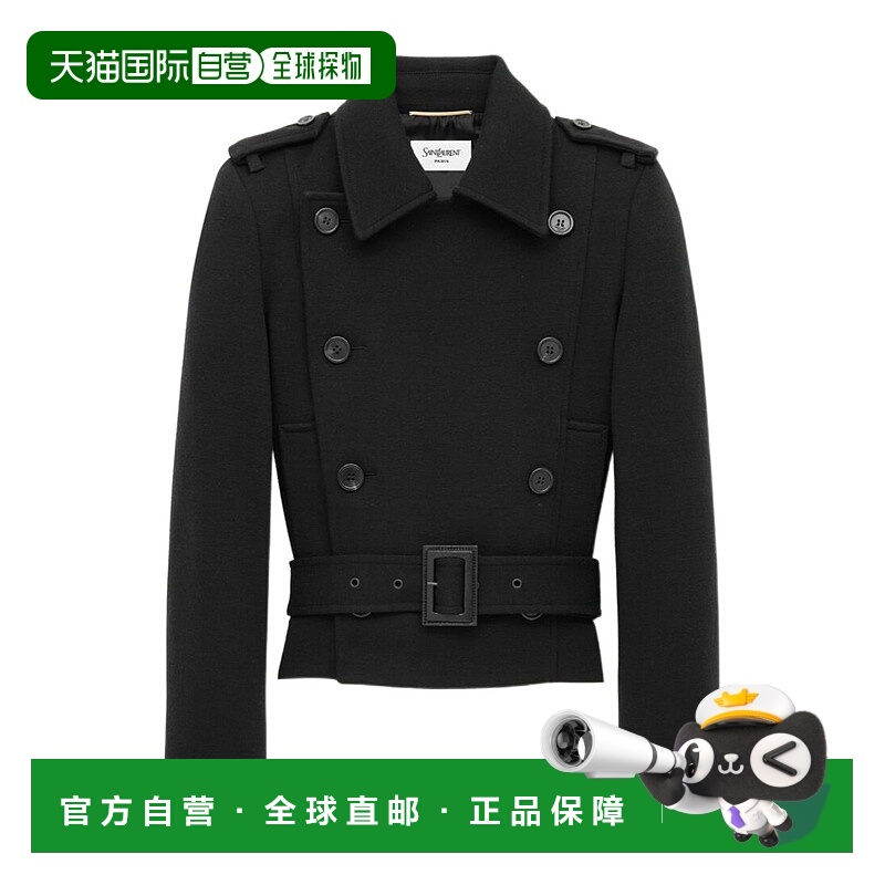 香港直邮Saint Laurent 双排扣夹克 843869Y288V
