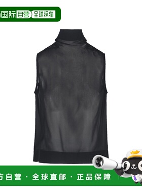 1h可退 香港直邮rick owens 瑞克 欧文斯 女士 黑色上衣 RP01F611