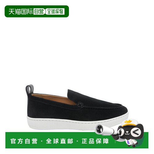 香港直邮LANVIN 男士商务休闲鞋 CSDL07SUED10BLACK SS2026 黑色