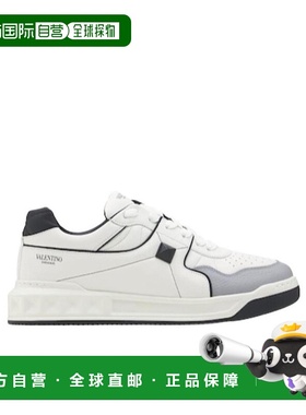香港直邮Valentino 铆钉装饰中帮休闲运动鞋 74I-H0Z016