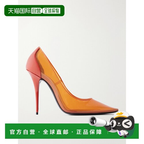 香港直邮Saint Laurent 圣罗兰 女士 Folie 110 TPU 皮革边浅口鞋