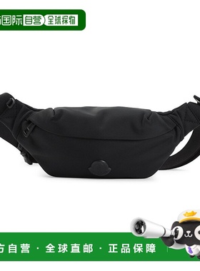 1h可退 香港直邮Moncler 盟可睐 男士 Durance 標誌拼貼腰包 L109