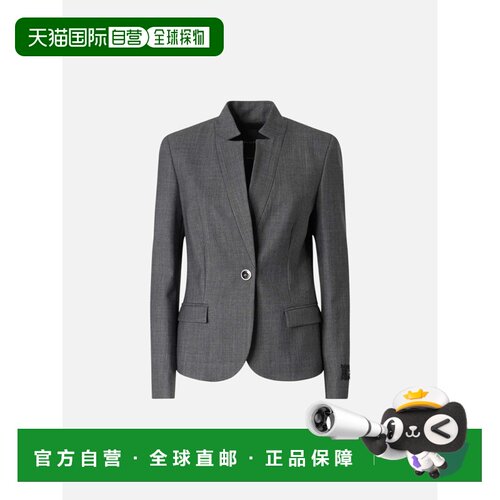 香港直邮PINKO 女士夹克 105626A3IFI76 AW2026 灰色 Kebab Raven