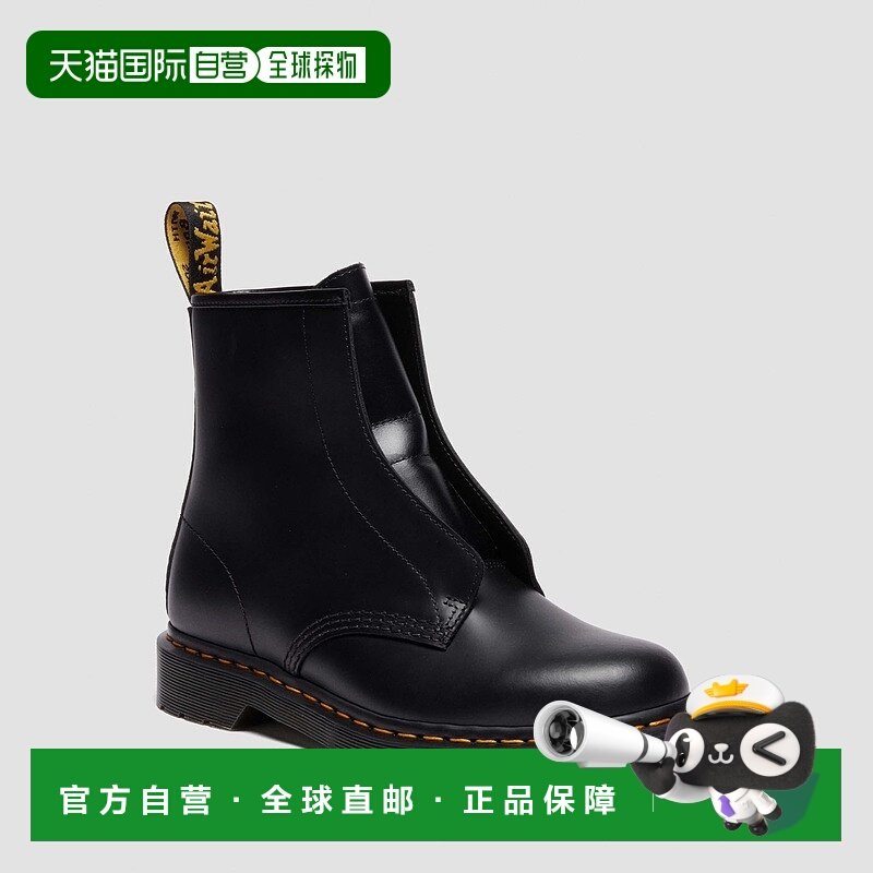 自营欧洲直邮DrMartens马丁大夫 1460男女通用黑色Smooth皮革无鞋