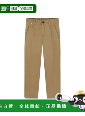 1h可退 香港直邮BOSS 波士 女童 长裤童装 J51145K269 beige米色