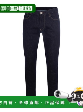 香港直邮Emporio Armani 腰带环牛仔裤 EM000121AF14120阿玛尼
