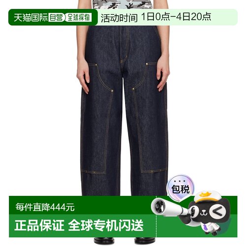 1h可退 香港直邮CARHARTT WIP 女士 蓝色 Brandon Double Knee 牛