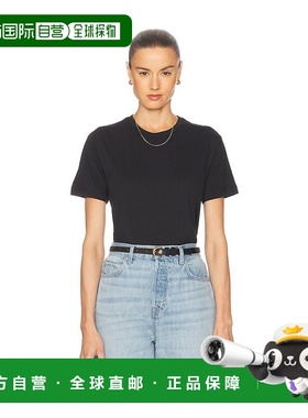 1h可退 香港直邮GRLFRND 女士 小号T恤 GRS237S25 black黑色 舒适