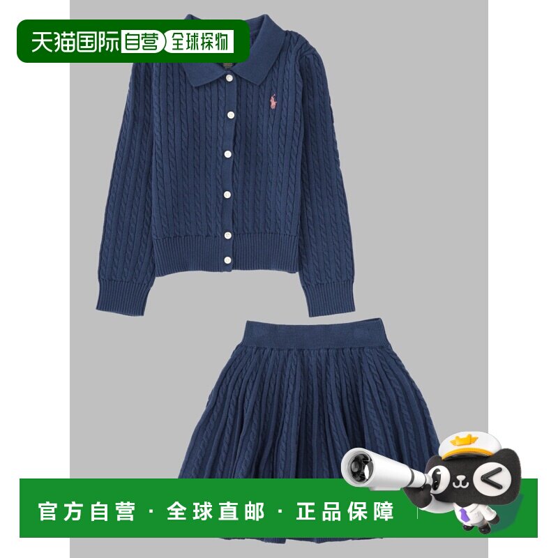 香港直邮PoloRalphLaurenPolo拉夫 劳伦女童连衣裙【付后1h可退】图片