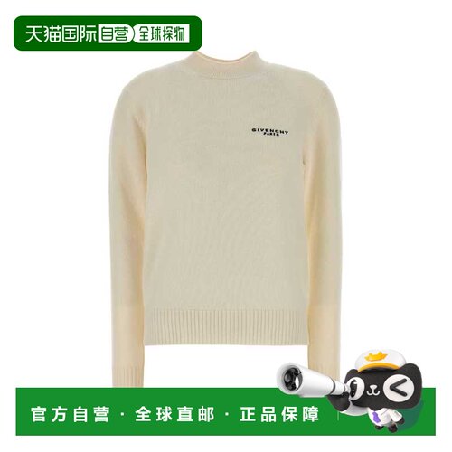 香港直邮GIVENCHY 女士针织衫 BW90VW4ZTA105 SS2026 乳白色 Swea