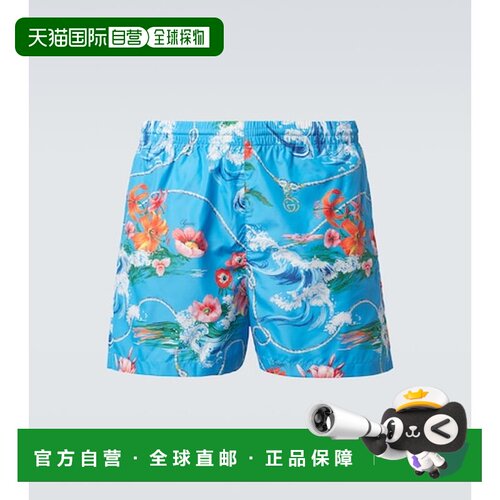1h可退 香港直邮Gucci古驰男士泳裤