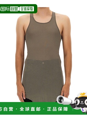 香港直邮Rick Owens 弧形下摆背心 RU02E1150MR