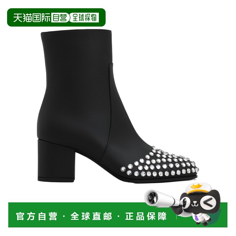 1h可退 香港直邮ALAIA 女士靴子 AA3B089CK291999 SS2025 黑色 粗