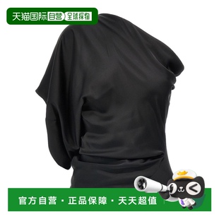 香港直邮Rick RP01E7234SCH Owens 不对称领口上衣