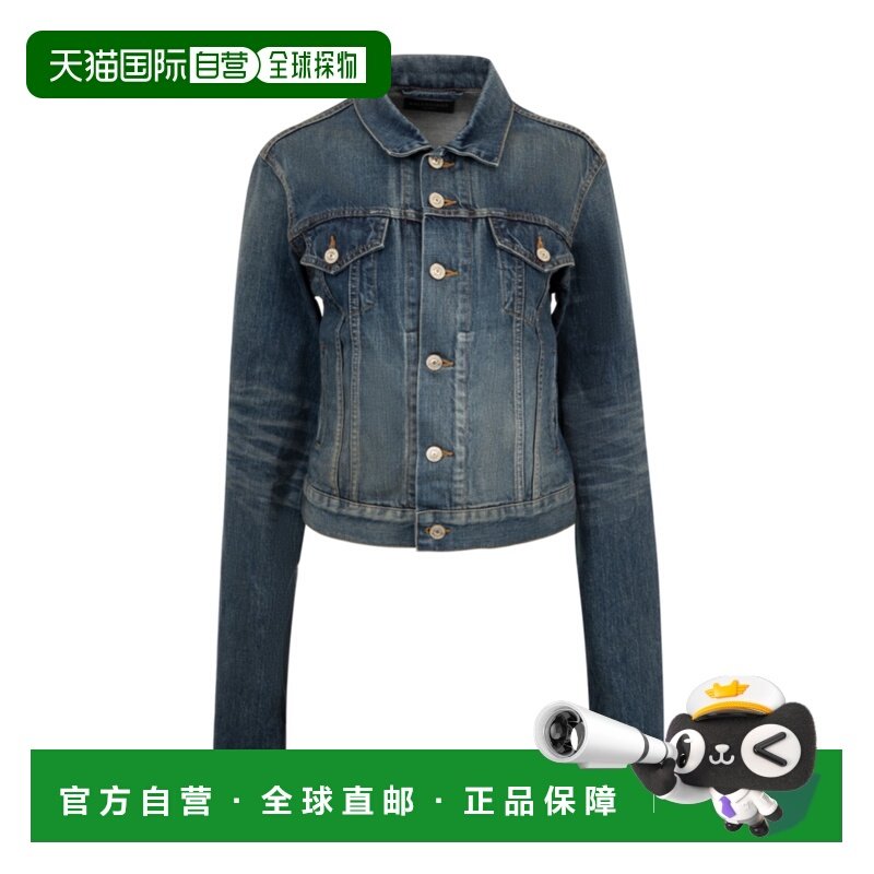 1h可退 香港直邮长袖牛仔外套 Women crov,女装/女士精品,棉衣/棉服,淘宝优惠券,粉丝福利购,淘宝优惠卷