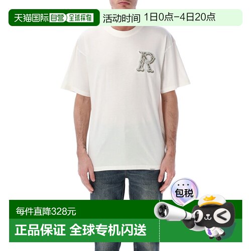 香港直邮Represent 男士 Western Initial T恤 MLM10059572