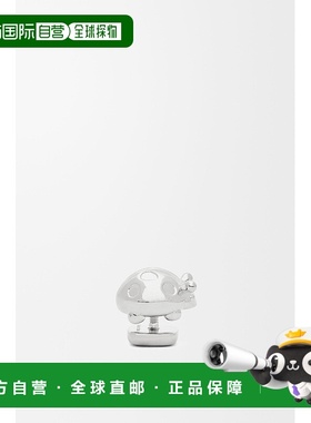 自营1h可退 欧洲直邮Loewe罗意威 女士钯金色黄铜瓢虫造型胸针