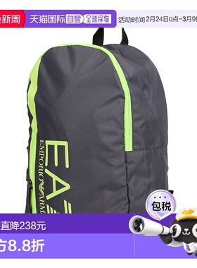 香港直邮Ea7 男士 Sports Bags 背包 grey灰色 舒适时尚双肩包
