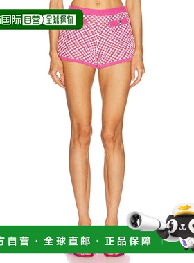 香港直邮Versace 范思哲 女士 针织迷你短裤 10203771A14747