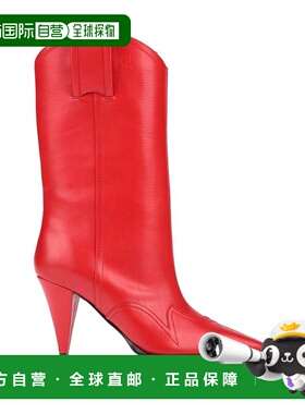 香港直邮Nina Ricci 莲娜丽姿 女士 脚踝靴 red时尚红色 女靴舒适